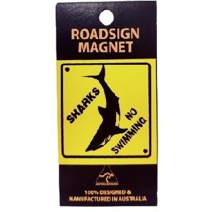 Small Shark Roadsign Magnet