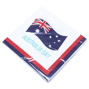 Australian Flag Napkins - Pack of 20