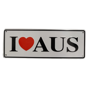 I love Australia - Number Plate