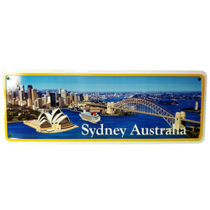 Sydney Birdseye View - Number Plate
