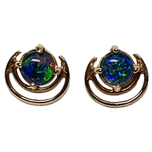 14kt Yellow Gold Earrings Pair