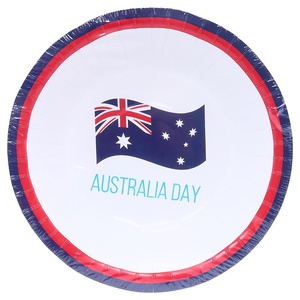Australian Flag Paper Bowl - 10 pack