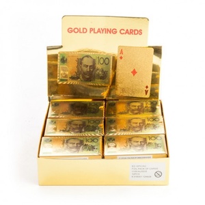 Australian100 Dollar Deck of Playing Cards - Gold Foil