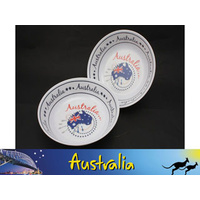 Australian Flag with Map Plastic Bowl - Reusable