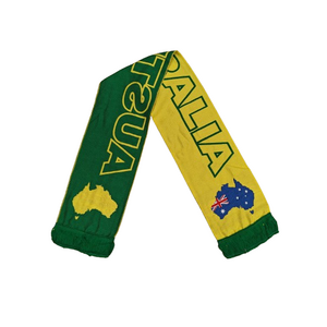 Australian Green & Gold Aussie Scarf