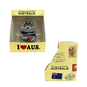Koala Snowglobe with Boomerang - Small