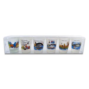 Colourful Sydney - 6 Pack Shot Glass