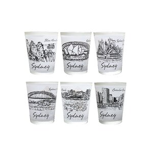 Sydney - 6 Pack Shot Glass