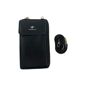 Black Phone Case Wallet Sling Bag