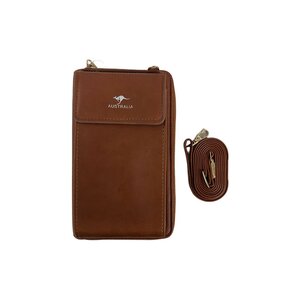 Brown Phone Case Wallet Sling Bag