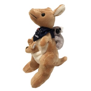 Kangaroo with Joey & Koala Plush Toy