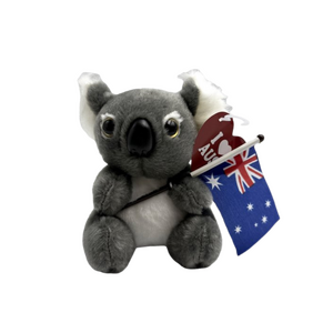 Koala Plush Toy with Flag