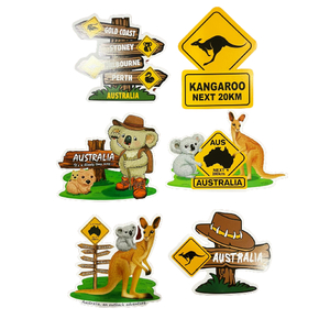 Roadsign Stickers - 6 Pack