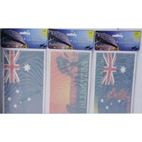 Australian Assorted Car Window Sticker - 6 Pack
