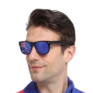 Australian Flag Party Glasses - Adult Size