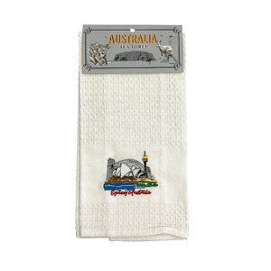 Sydney - Waffle Tea Towel
