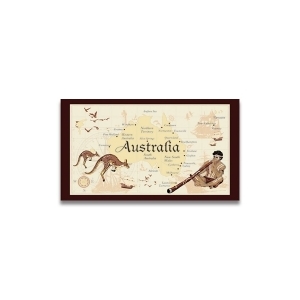 Ocean Map - Tea Towel