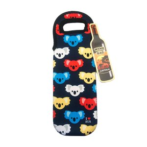 Colourful Koalas - Wine Bottle Bag