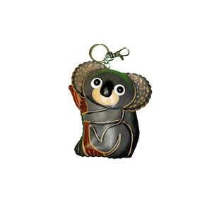 Grey Koala with Branch (1)
