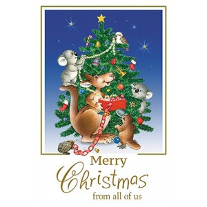 Australian Tree - Christmas Card