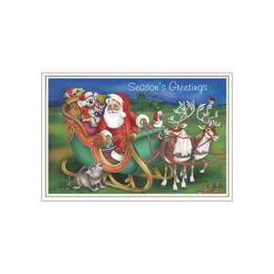 Santa's Helpers - Christmas Card