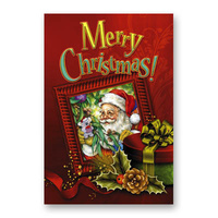 Santa's Picture - Christmas Card