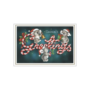 Candy Koalas - Christmas Card
