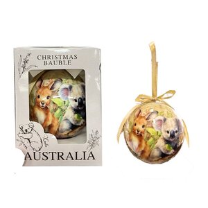 Cute Koala & Kangaroo - Christmas Ornament