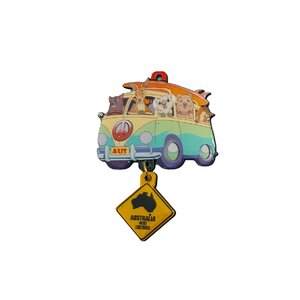 Festive Aussie Van - Christmas Ornament