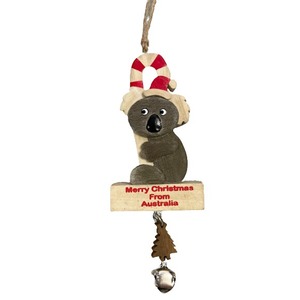 Koala Candy & Bell - Christmas Ornament