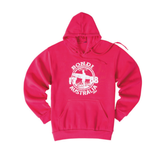 Bondi Beach Hoodie [Size: S - Small] [Colour: Pink]