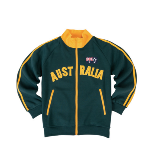 Green & Gold Australia Jacket [Colour: Green] [Size: S - Small]