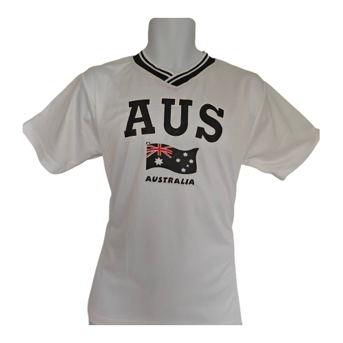 White Aus Jersey [Size: S - Small]