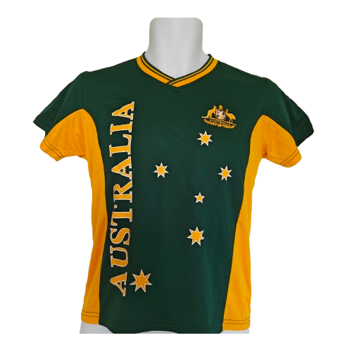 Kids Green & Gold Australia Jersey [Size: 2 Years]