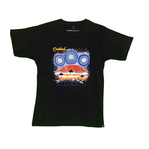 Outback Uluru T-Shirt [Size: S - Small] [Colour: Dark Blue]