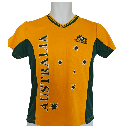 Gold & Green Australia Jersey [Size: S - Small]