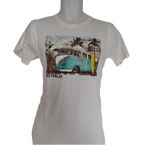 Australian Volkswagen T-Shirt [Size: S - Small] [Colour: White]