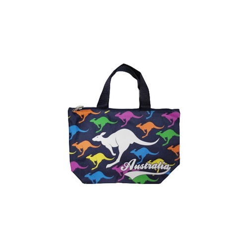 Small Shopping Bag - Colourful Kangaroos