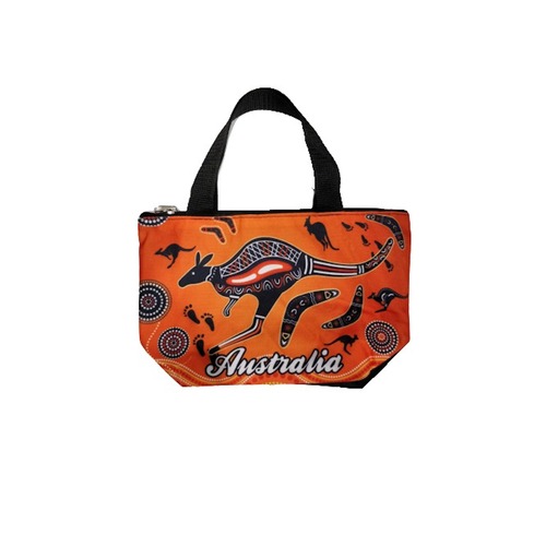 Small Shopping Bag - Orange Aboriginal