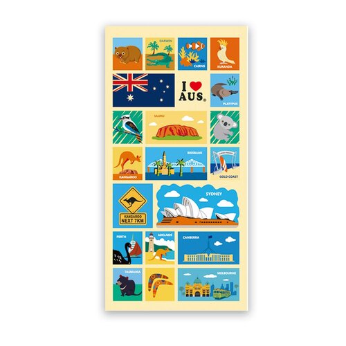 Chequer Australia Beach Towel