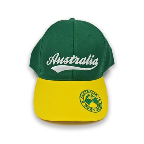 Australia Green & Gold Cap