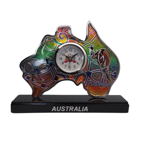 Aboriginal Clock
