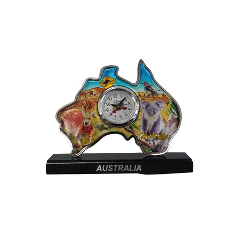 Australian Wildlife Clock