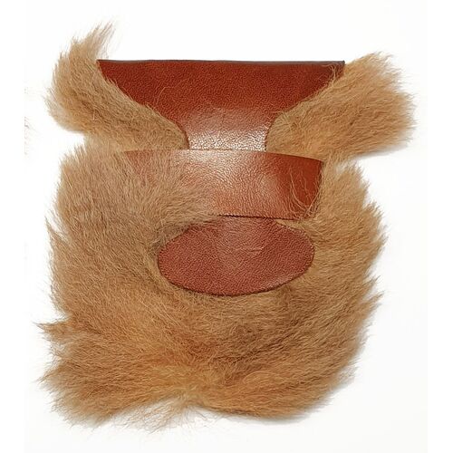 Kangaroo Fur Pouch with Flap