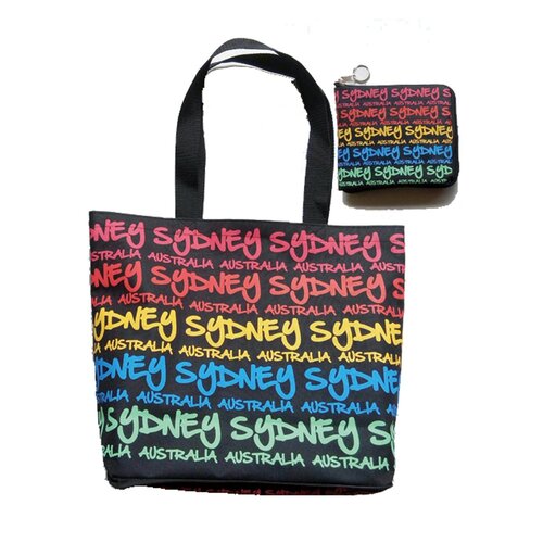 Sydney Writing - Foldable Shopping Bag
