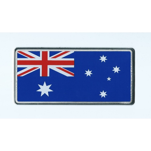 Australian Flag Metal Plate - Magnet