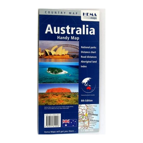 AUSTRALIA SOUVENIR COUNTRY MAP