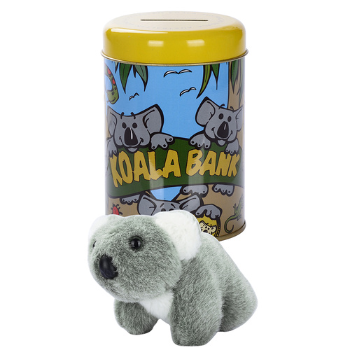 Money Box Koala Bank + Soft Toy