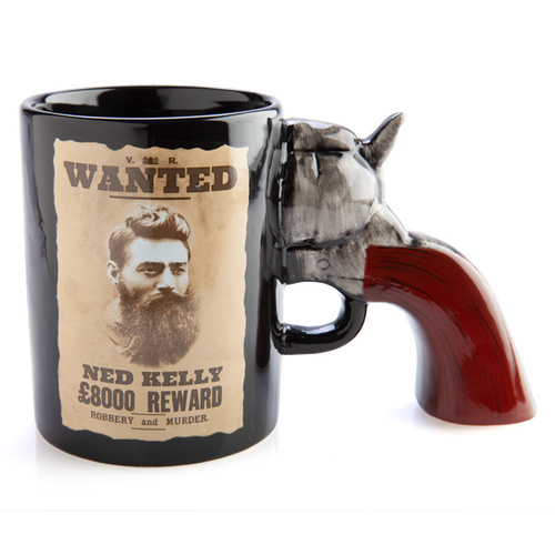 Ned Kelly 3d Handle - Coffee Mug