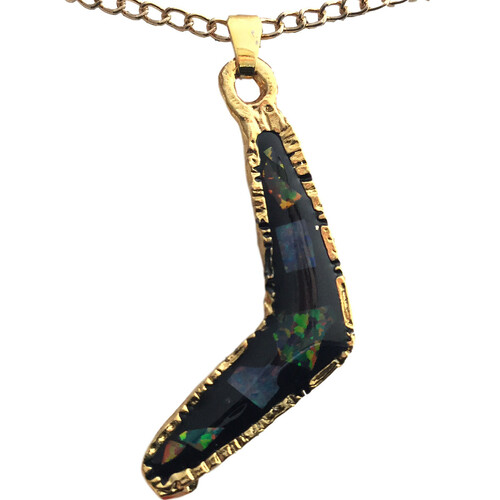 Boomerang Opal Necklace/Pendant